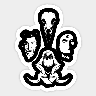 The Moon Knight Sticker